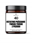 Świeca sojowa 40 URODZINY