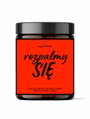 Świeca sojowa ROZPALMY SIĘ