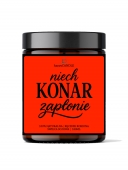 Świeca sojowa NIECH KONAR ZAPŁONIE